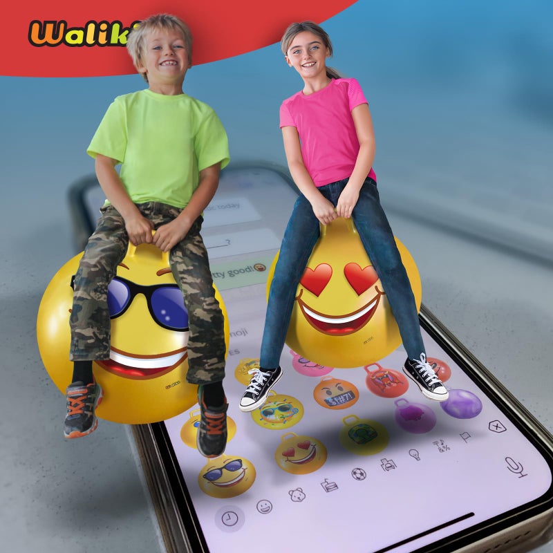 WALIKI Hopper Ball for Teenagers | Hippity Hop | Jumping Hopping Ball | Bouncy Ball Field Day (22""/55CM) - Image 4